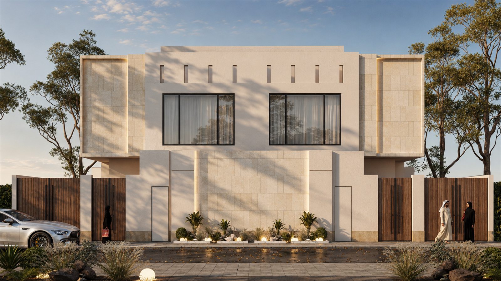 فيلا سكنية لشركة إلمام العقارية - التصميم